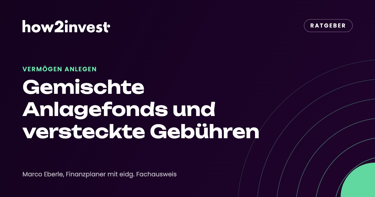 Gemischte Anlagefonds: Was Dich ein Strategiefonds wirklich kostet. how2invest Ratgeber